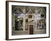 Camera Degli Sposi: West Wall-Andrea Mantegna-Framed Giclee Print