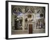 Camera Degli Sposi: West Wall-Andrea Mantegna-Framed Giclee Print