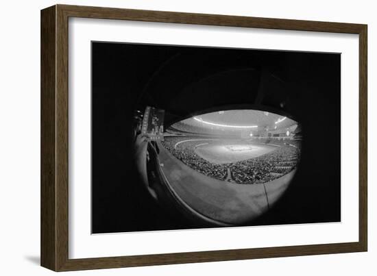 Camera Eye View of Houston Astrodome-null-Framed Photographic Print