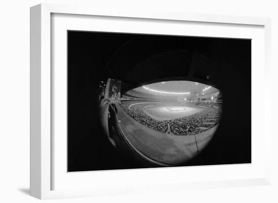 Camera Eye View of Houston Astrodome-null-Framed Photographic Print