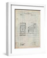 Camera Film Winding Patent Print-Cole Borders-Framed Art Print