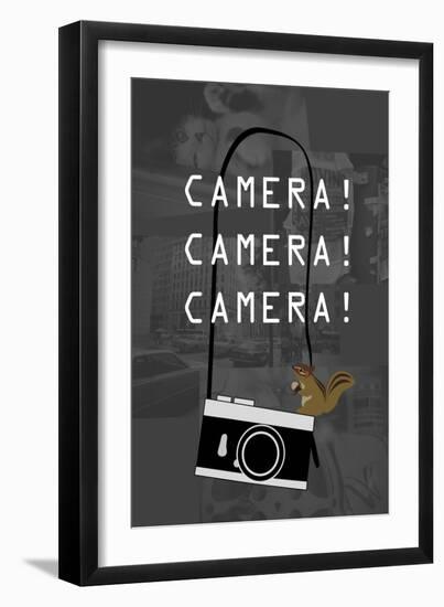 Camera Gray-Ikuko Kowada-Framed Giclee Print