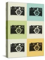 Camera Grid Poster-NaxArt-Stretched Canvas