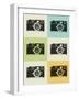 Camera Grid Poster-NaxArt-Framed Premium Giclee Print