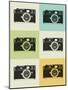 Camera Grid Poster-NaxArt-Mounted Premium Giclee Print