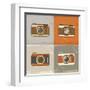 Camera Icons-YasnaTen-Framed Art Print