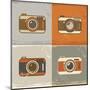 Camera Icons-YasnaTen-Mounted Art Print