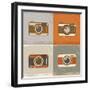 Camera Icons-YasnaTen-Framed Art Print