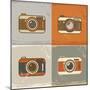 Camera Icons-YasnaTen-Mounted Art Print