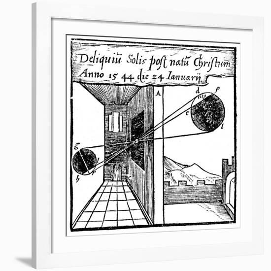 Camera Obscura, 1561-null-Framed Giclee Print