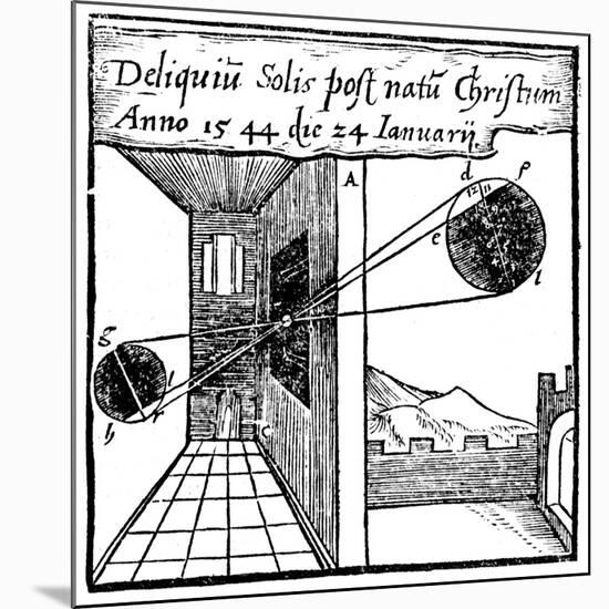 Camera Obscura, 1561-null-Mounted Giclee Print