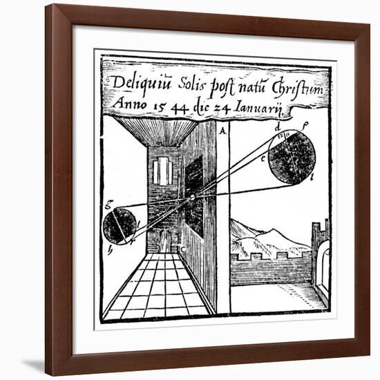 Camera Obscura, 1561-null-Framed Giclee Print