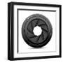 Camera Shutter-vectomart-Framed Art Print