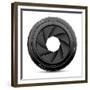 Camera Shutter-vectomart-Framed Premium Giclee Print