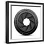 Camera Shutter-vectomart-Framed Art Print