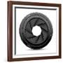 Camera Shutter-vectomart-Framed Art Print