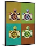 Camera Vintage Style Pop Art Poster-null-Framed Poster