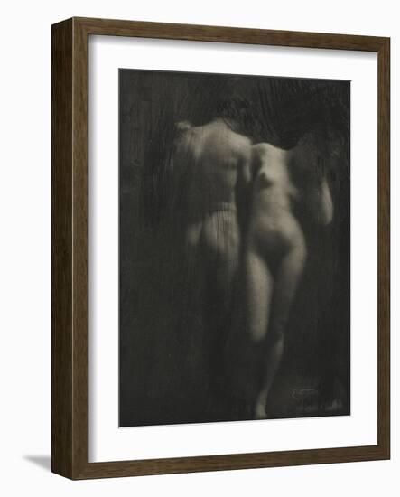 Camera Work avril 1910 : Adam et Eve-null-Framed Giclee Print