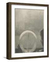 Camera Work, juillet 1908 : Drops of rain-Clarence White-Framed Giclee Print