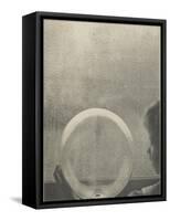 Camera Work, juillet 1908 : Drops of rain-Clarence White-Framed Stretched Canvas