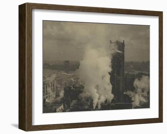 Camera Work Oct.1908: over the House-Tops New York-William E. Wilmerding-Framed Giclee Print