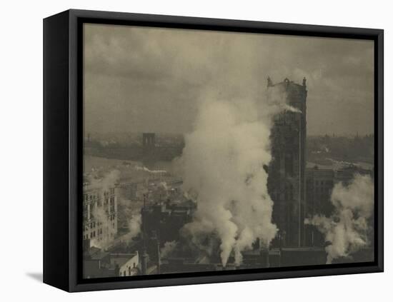 Camera Work Oct.1908: over the House-Tops New York-William E. Wilmerding-Framed Stretched Canvas