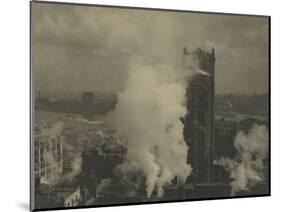 Camera Work Oct.1908: over the House-Tops New York-William E. Wilmerding-Mounted Giclee Print