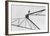 Cameraman Dorsey Risks Life and Limb to Get His Shot-null-Framed Art Print