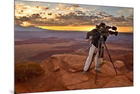 Cameraman-Peter Kunasz-Mounted Photographic Print