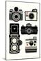 Cameras-Nadia Taylor-Mounted Giclee Print