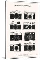 Cameras-Florent Bodart-Mounted Giclee Print