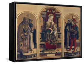 Camerino Polyptych-Carlo Crivelli-Framed Stretched Canvas