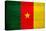 Cameroon Flag Design with Wood Patterning - Flags of the World Series-Philippe Hugonnard-Stretched Canvas