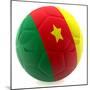 Cameroon Football-andres-Mounted Premium Giclee Print