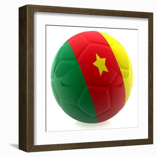 Cameroon Football-andres-Framed Art Print