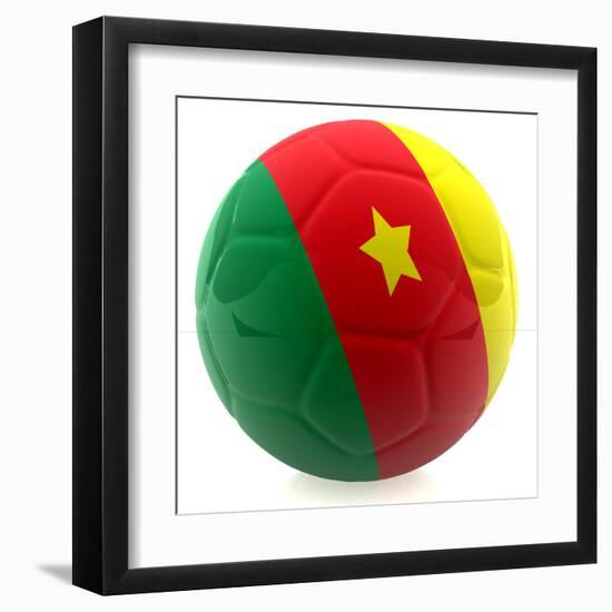 Cameroon Football-andres-Framed Art Print