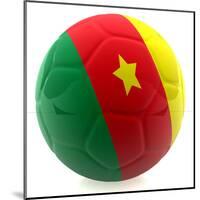 Cameroon Football-andres-Mounted Art Print