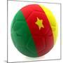 Cameroon Football-andres-Mounted Art Print