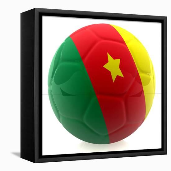 Cameroon Football-andres-Framed Stretched Canvas