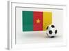 Cameroon Soccer-badboo-Framed Art Print