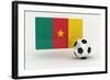 Cameroon Soccer-badboo-Framed Art Print