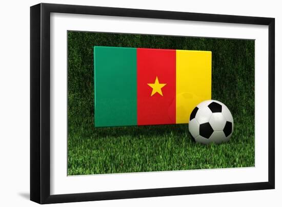 Cameroon Soccer-badboo-Framed Premium Giclee Print