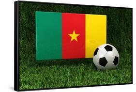 Cameroon Soccer-badboo-Framed Stretched Canvas