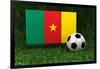 Cameroon Soccer-badboo-Framed Art Print