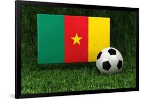 Cameroon Soccer-badboo-Framed Art Print