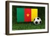 Cameroon Soccer-badboo-Framed Art Print