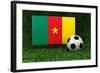 Cameroon Soccer-badboo-Framed Art Print