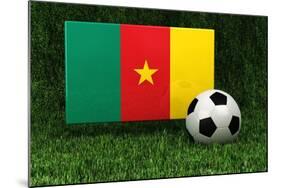 Cameroon Soccer-badboo-Mounted Art Print