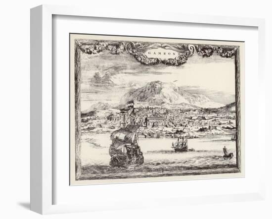 Cameroon, West Africa: a Port on the Sea Coast, Probably at Douala-null-Framed Art Print