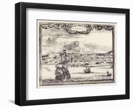 Cameroon, West Africa: a Port on the Sea Coast, Probably at Douala-null-Framed Art Print